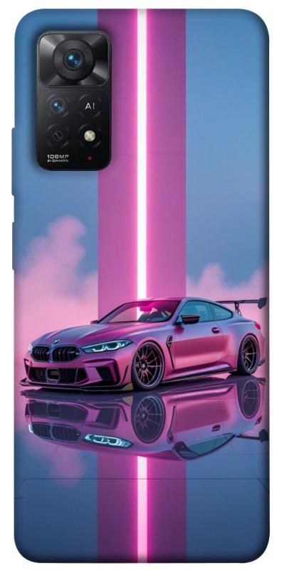 Чохол itsPrint Pink neon car для Xiaomi Redmi Note 11 Pro 4G/5G, авто, купити оптом з доставкою