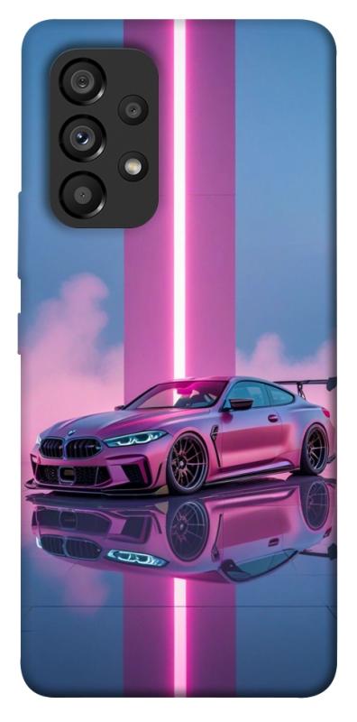 Чехол itsPrint Pink neon car для Samsung Galaxy A53 5G, авто, купить оптом с доставкой