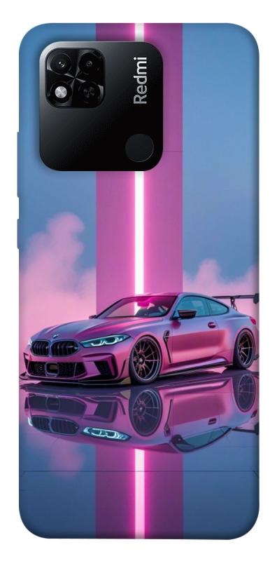 Чехол itsPrint Pink neon car для Xiaomi Redmi 10A, авто, купить оптом с доставкой
