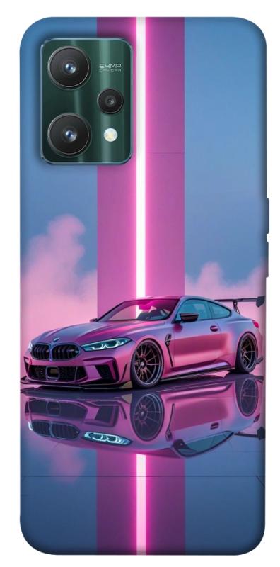 Чохол itsPrint Pink neon car для Realme 9 Pro, авто, купити оптом з доставкою