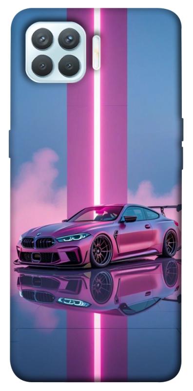 Чехол itsPrint Pink neon car для Oppo F17 Pro, авто, купить оптом с доставкой