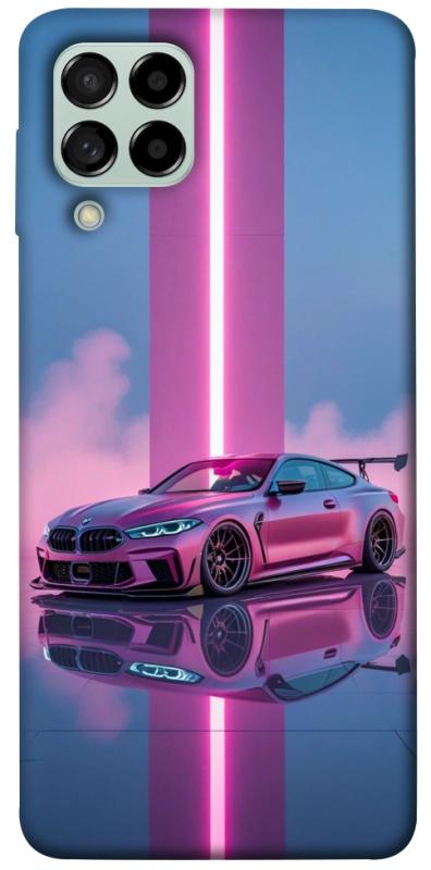 Чехол itsPrint Pink neon car для Samsung Galaxy M53 5G, авто, купить оптом с доставкой