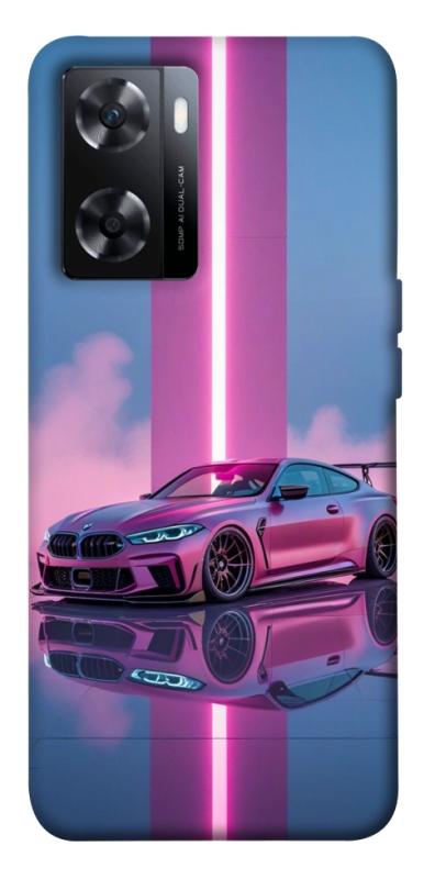 Чехол itsPrint Pink neon car для OnePlus Nord N20 SE, авто, купить оптом с доставкой