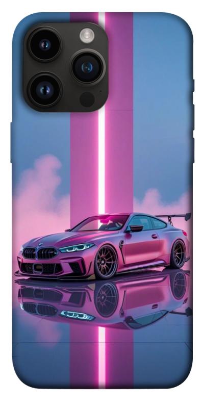 Чохол itsPrint Pink neon car для Apple iPhone 14 Pro Max (6.7"), авто, купити оптом з доставкою