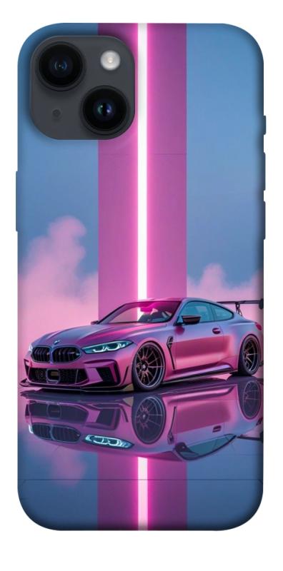 Чохол itsPrint Pink neon car для Apple iPhone 14 (6.1"), авто, купити оптом з доставкою
