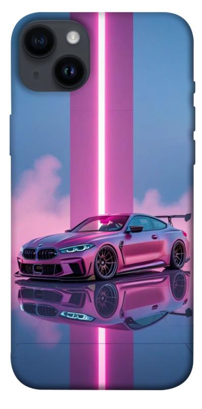Чехол itsPrint Pink neon car для Apple iPhone 14 Plus (6.7"), авто, купить оптом с доставкой
