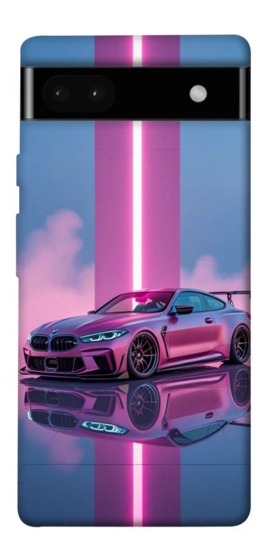 Чохол itsPrint Pink neon car для Google Pixel 6a, авто, купити оптом з доставкою