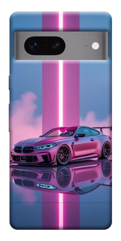 Чохол itsPrint Pink neon car для Google Pixel 7, авто, купити оптом з доставкою