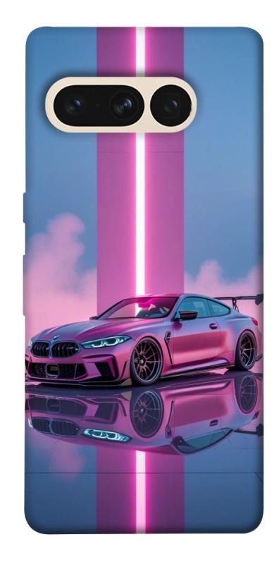 Чохол itsPrint Pink neon car для Google Pixel 7 Pro, авто, купити оптом з доставкою