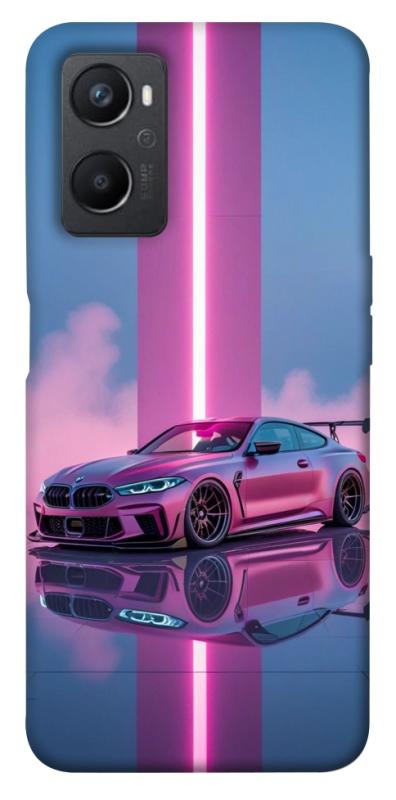 Чохол itsPrint Pink neon car для Oppo A96, авто, купити оптом з доставкою