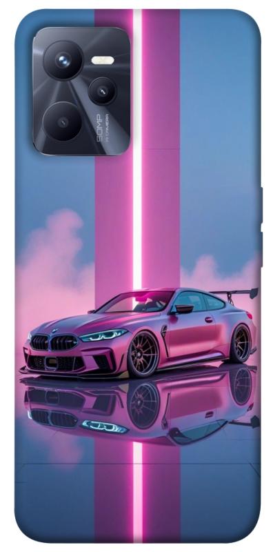 Чехол itsPrint Pink neon car для Realme C35, авто, купить оптом с доставкой