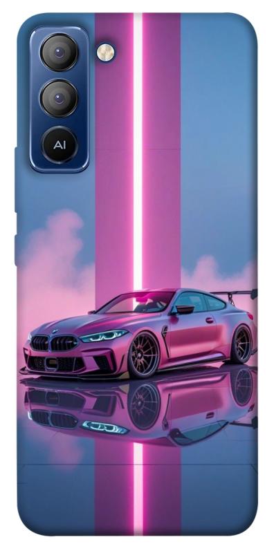 Чохол itsPrint Pink neon car для TECNO Pop 5 LTE, авто, купити оптом з доставкою