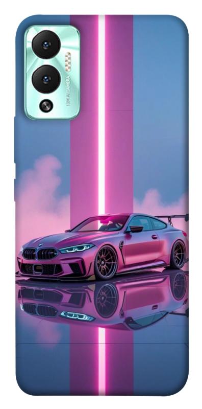 Чехол itsPrint Pink neon car для Infinix Hot 12 Play, авто, купить оптом с доставкой