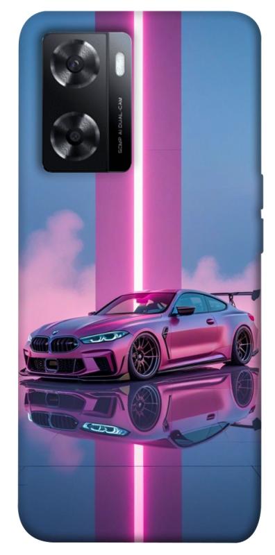 Чохол itsPrint Pink neon car для Oppo A57s, авто, купити оптом з доставкою