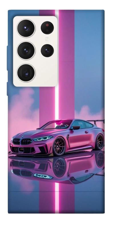 Чехол itsPrint Pink neon car для Samsung Galaxy S23 Ultra, авто, купить оптом с доставкой