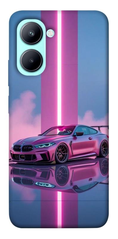 Чехол itsPrint Pink neon car для Realme C33, авто, купить оптом с доставкой