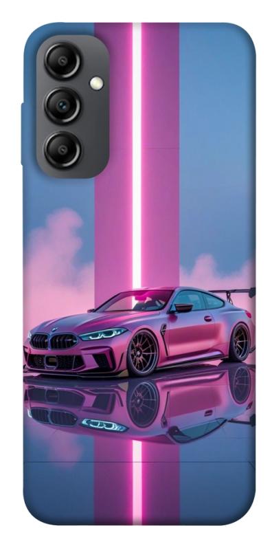 Чохол itsPrint Pink neon car для Samsung Galaxy A14 4G/5G, авто, купити оптом з доставкою