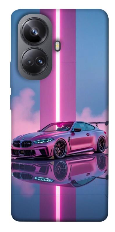 Чехол itsPrint Pink neon car для Realme 10 Pro+, авто, купить оптом с доставкой