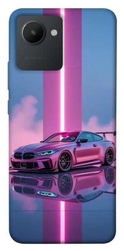Чехол itsPrint Pink neon car для Realme C30s, авто, купить оптом с доставкой