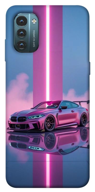 Чохол itsPrint Pink neon car для Nokia G21, авто, купити оптом з доставкою