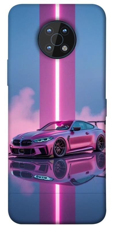 Чохол itsPrint Pink neon car для Nokia G50, авто, купити оптом з доставкою