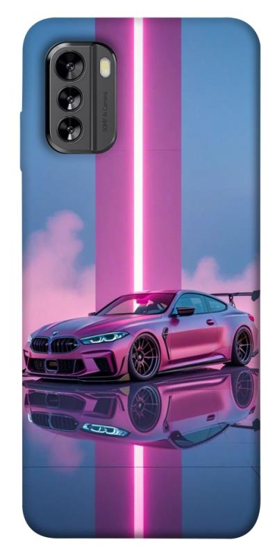 Чохол itsPrint Pink neon car для Nokia G60, авто, купити оптом з доставкою