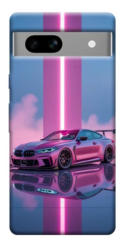 Чохол itsPrint Pink neon car для Google Pixel 7a, авто, купити оптом з доставкою