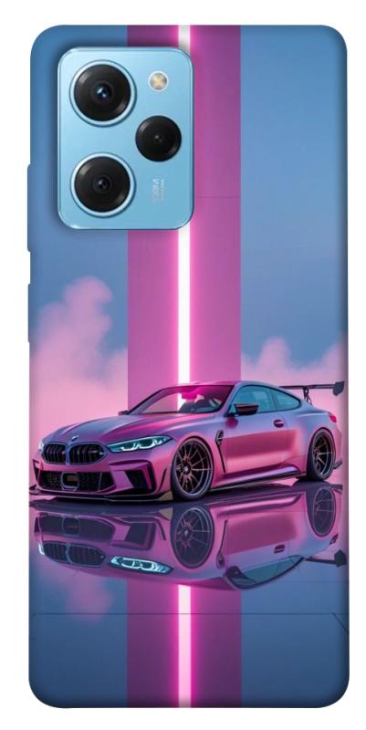 Чехол itsPrint Pink neon car для Xiaomi Poco X5 Pro 5G, авто, купить оптом с доставкой