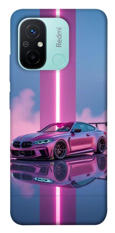 Чехол itsPrint Pink neon car для Xiaomi Redmi 12C, авто, купить оптом с доставкой