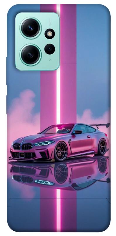 Чехол itsPrint Pink neon car для Xiaomi Redmi Note 12 4G, авто, купить оптом с доставкой
