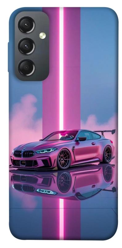 Чохол itsPrint Pink neon car для Samsung Galaxy A24 4G, авто, купити оптом з доставкою