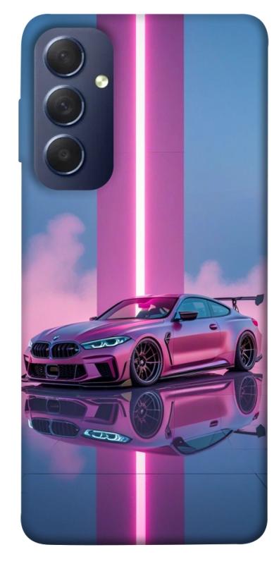Чохол itsPrint Pink neon car для Samsung Galaxy M54 5G, авто, купити оптом з доставкою