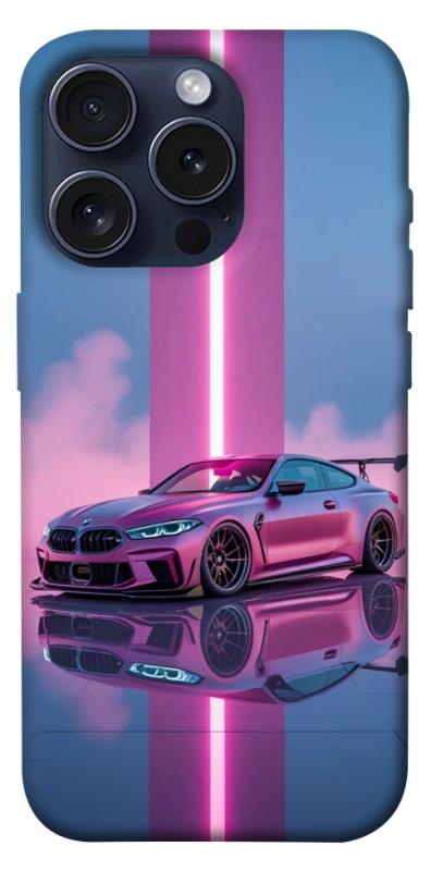 Чохол itsPrint Pink neon car для Apple iPhone 15 Pro (6.1"), авто, купити оптом з доставкою
