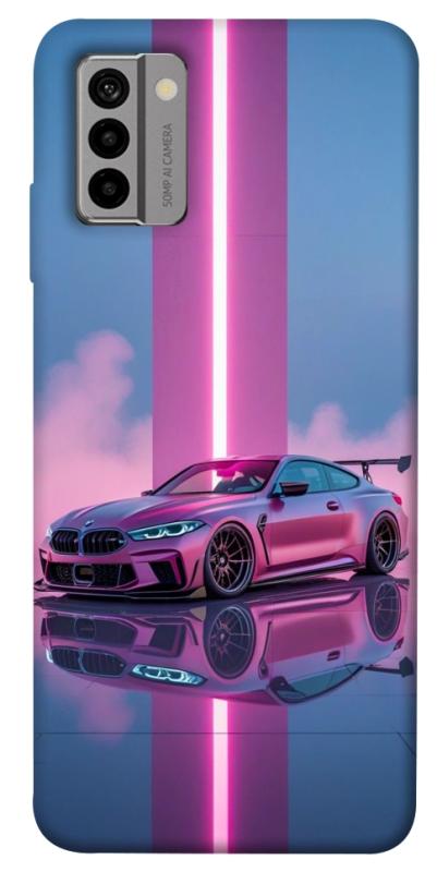 Чохол itsPrint Pink neon car для Nokia G22, авто, купити оптом з доставкою