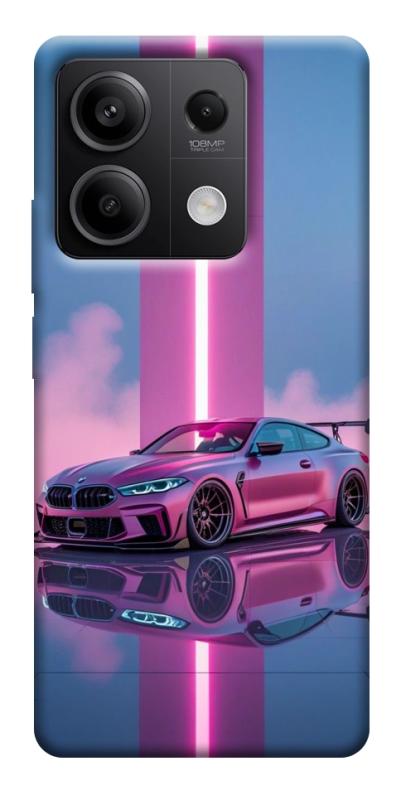 Чехол itsPrint Pink neon car для Xiaomi Redmi Note 13 5G, авто, купить оптом с доставкой