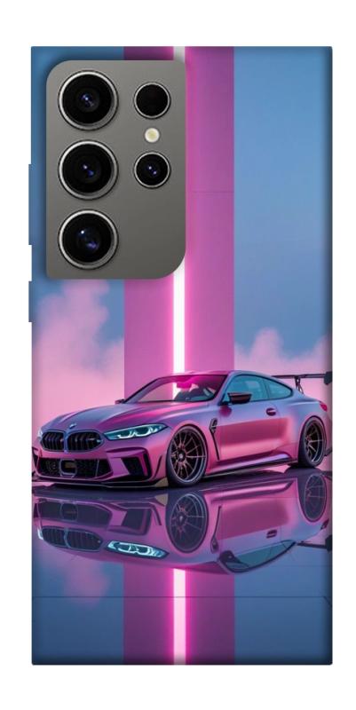 Чехол itsPrint Pink neon car для Samsung Galaxy S24 Ultra, авто, купить оптом с доставкой