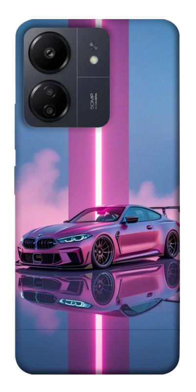 Чехол itsPrint Pink neon car для Xiaomi Redmi 13C, авто, купить оптом с доставкой
