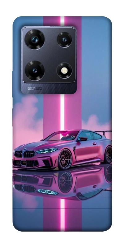 Чехол itsPrint Pink neon car для Infinix Note 30 Pro, авто, купить оптом с доставкой