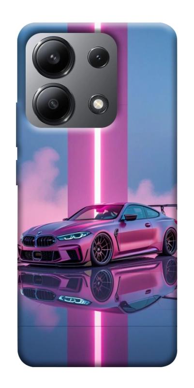 Чехол itsPrint Pink neon car для Xiaomi Redmi Note 13 4G, авто, купить оптом с доставкой