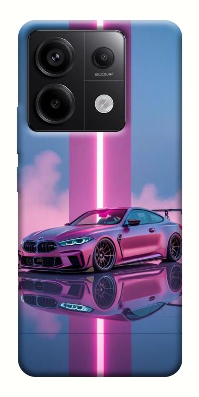 Чехол itsPrint Pink neon car для Xiaomi Redmi Note 13 Pro 4G, авто, купить оптом с доставкой