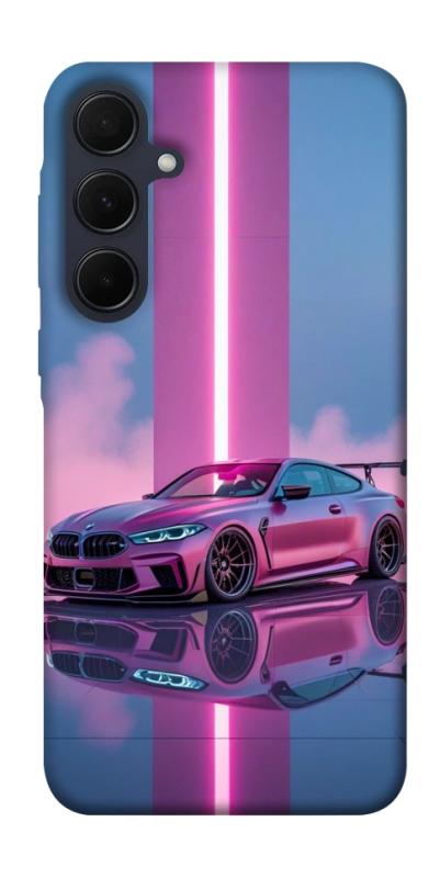 Чехол itsPrint Pink neon car для Samsung Galaxy A35, авто, купить оптом с доставкой