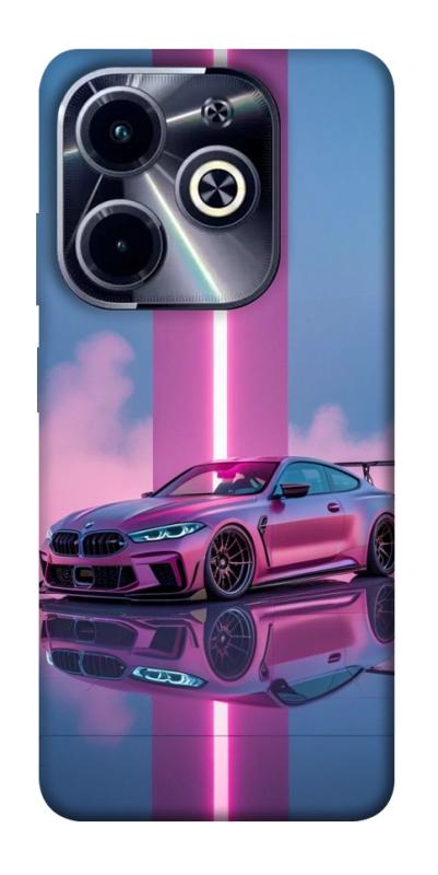 Чехол itsPrint Pink neon car для Infinix Hot 40i, авто, купить оптом с доставкой