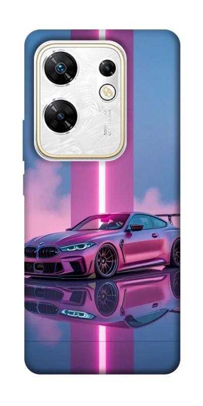 Чехол itsPrint Pink neon car для Infinix Zero 30 4G, авто, купить оптом с доставкой