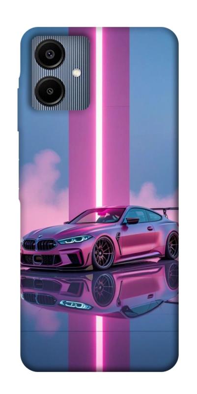 Чохол itsPrint Pink neon car для Samsung Galaxy A06, авто, купити оптом з доставкою