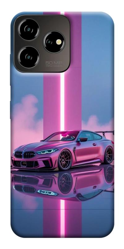 Чехол itsPrint Pink neon car для ZTE Blade V50 Desing 4G, авто, купить оптом с доставкой