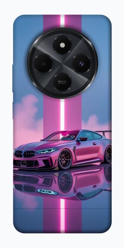 Чехол itsPrint Pink neon car для Xiaomi Redmi 14C / Poco C75, авто, купить оптом с доставкой