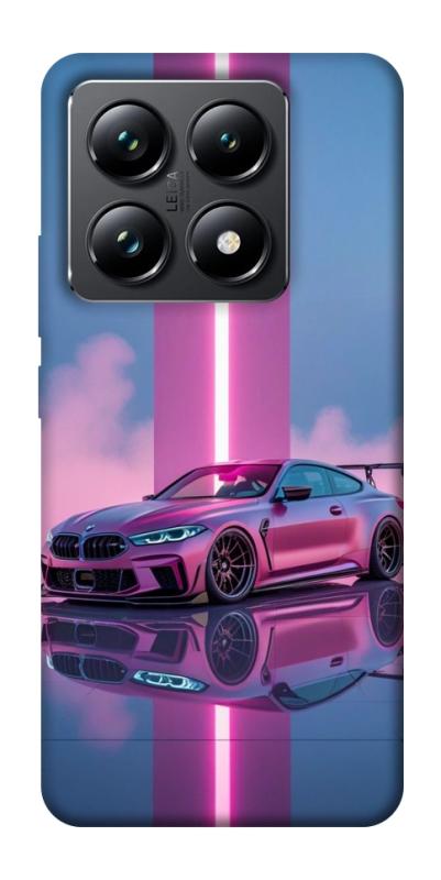Чохол itsPrint Pink neon car для Xiaomi 14T Pro, авто, купити оптом з доставкою