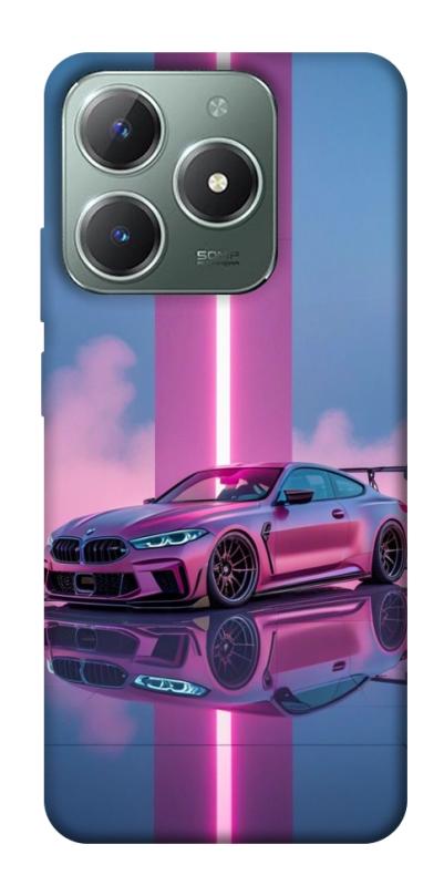 Чехол itsPrint Pink neon car для Realme C61 4G, авто, купить оптом с доставкой