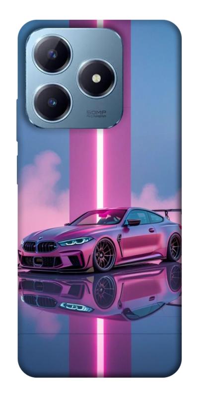 Чехол itsPrint Pink neon car для Realme C63 4G, авто, купить оптом с доставкой