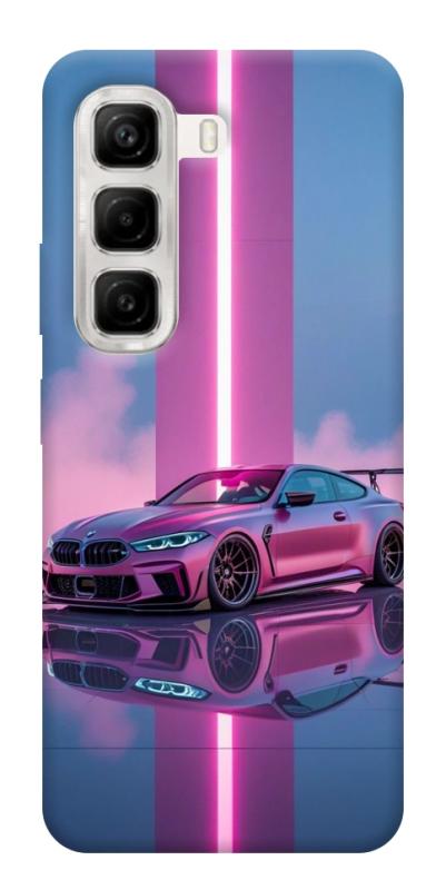 Чехол itsPrint Pink neon car для Infinix Hot 50 4G, авто, купить оптом с доставкой